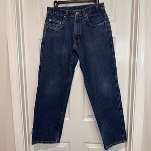Levi's 569 Dark Blue Straight Jeans. Size 29 x 30